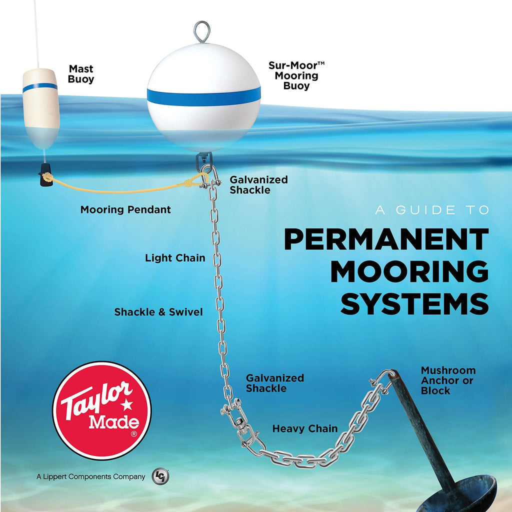 TAYLOR MADE PRODUCTS Sur-Moor T3C Mooring Marine Buoy