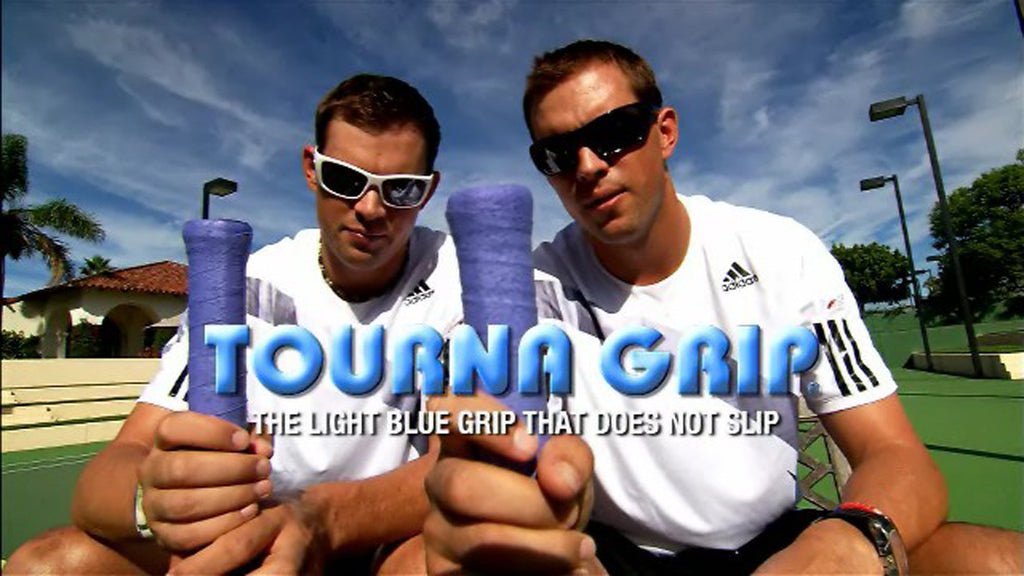 Tourna Grip XL Original Dry Feel Tennis Grip 10 Pack, Blue