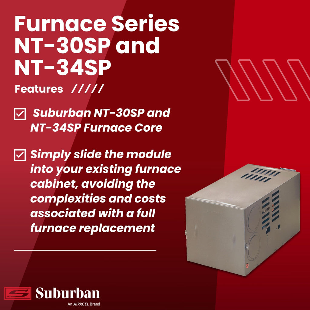 Suburban RP-30N 30,000 BTU/h RV Furnace Replacement Core (2613A)