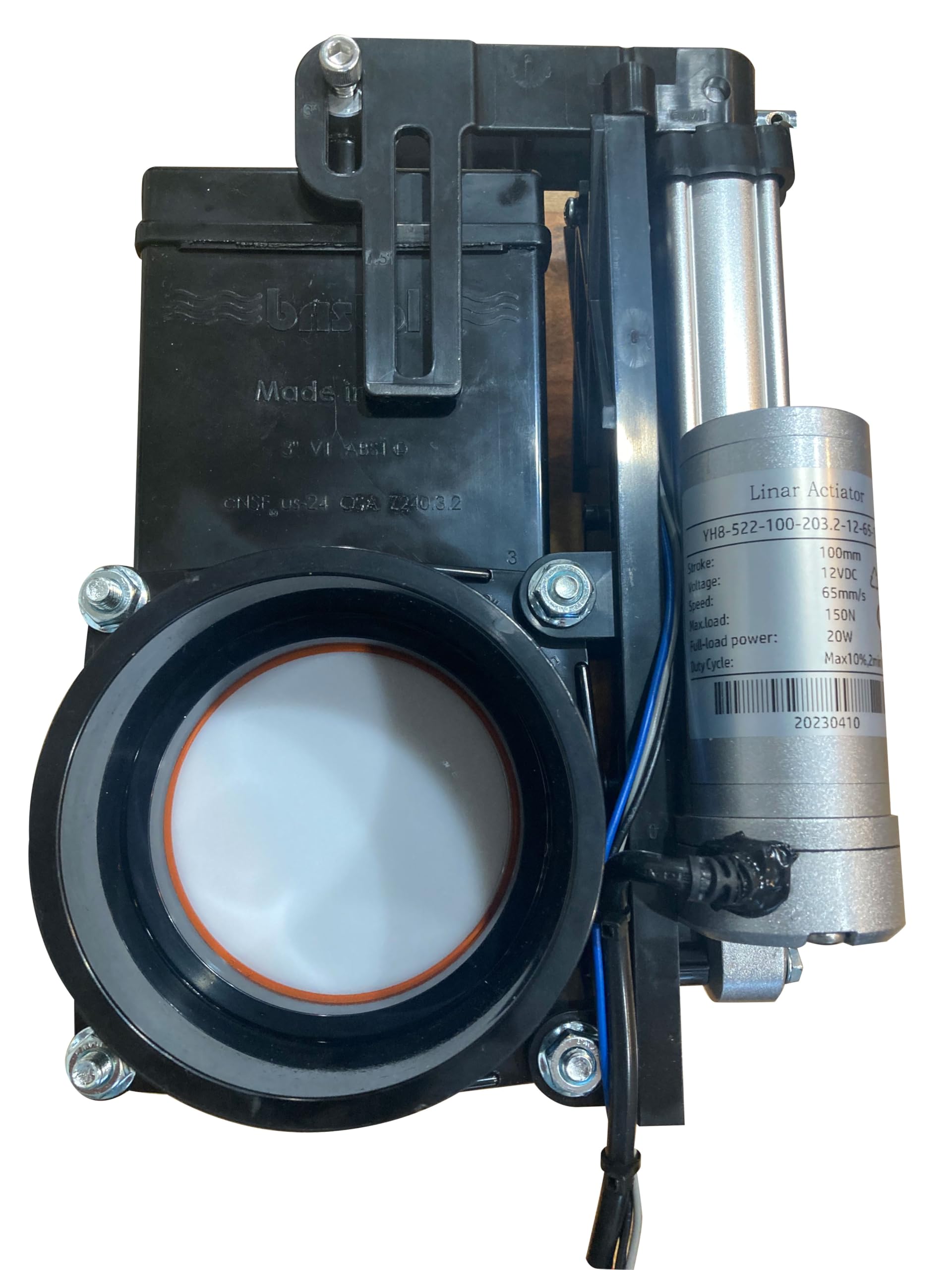 LaSalle Bristol 66N4MDVAM Bristol 3" Motorized Termination Vavle