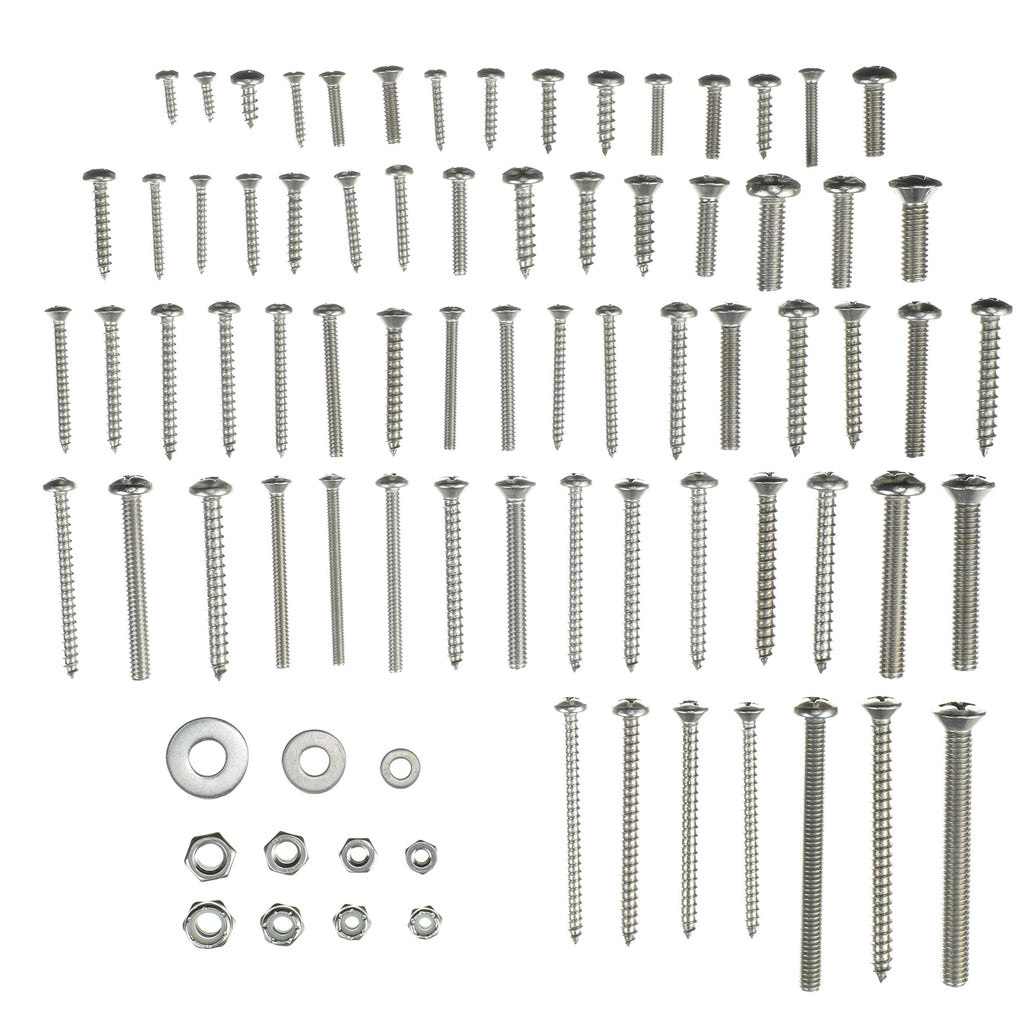 SEACHOICE Stainless Steel Tapping and Machine Screw Kit, 1,008 Piece