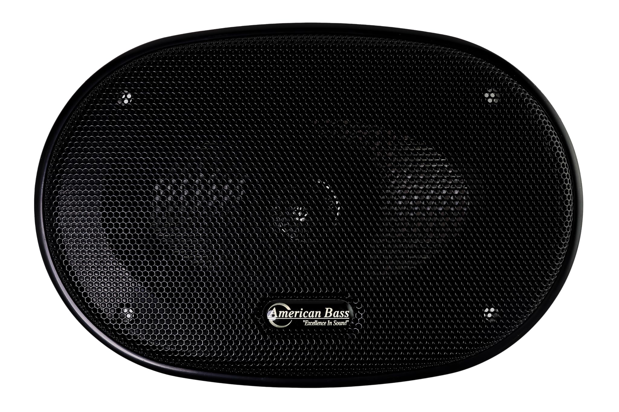 American Bass 4.6" 2 Way Coaxial, 100 Watts Max, Swivel Tweeter Speakers