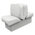 Wise 8WD707P-1-710 Deluxe Series Back to Back Lounge Seat - White