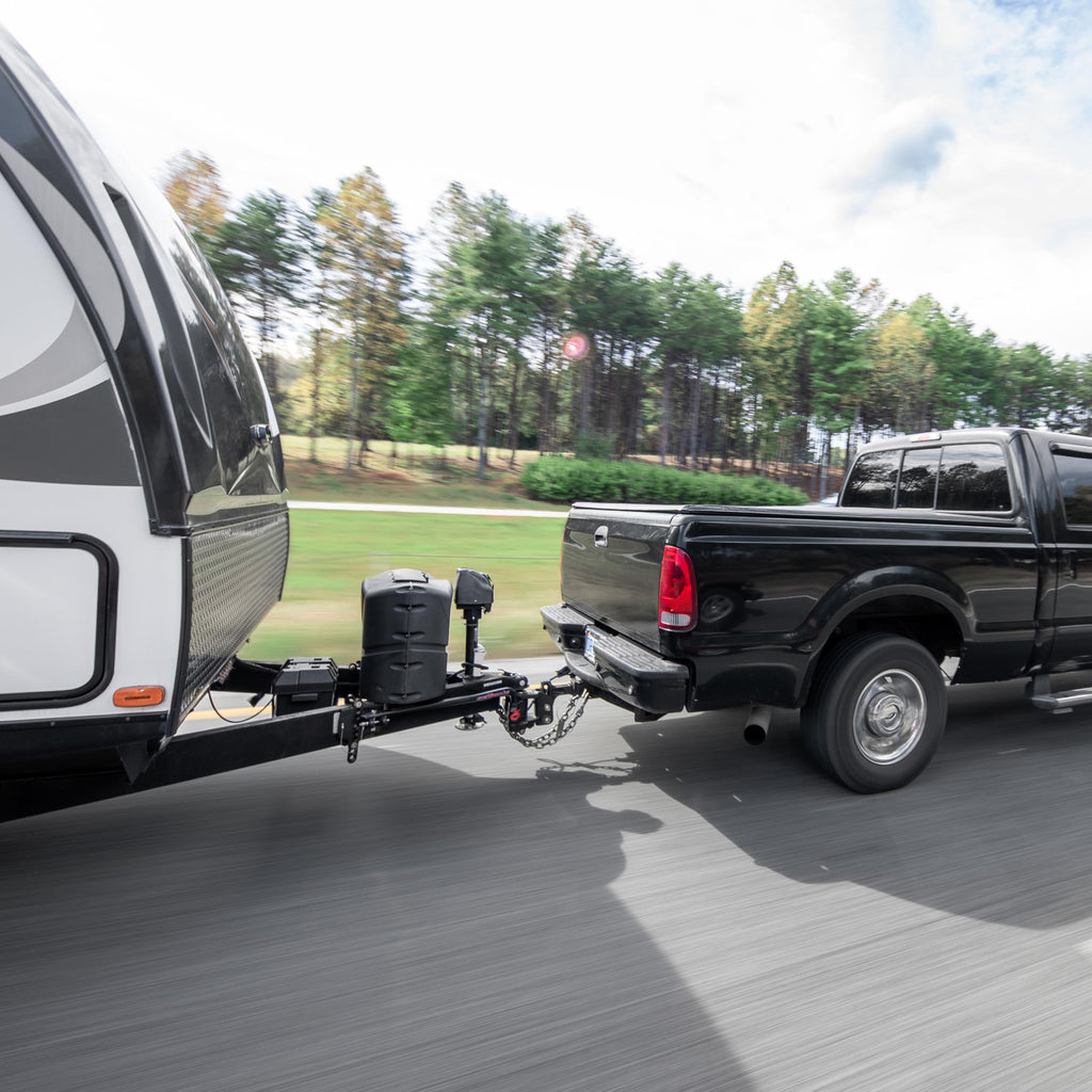 Camco Eaz-Lift ReCurve R6 1000lb Camper/RV Weight Distribution Hitch -Features Premium Adaptive Sway Control & 2-5/16" Hitch Ball w/15,000lb Max Rating - 1200lb Max Tongue Weight Rating (48733)