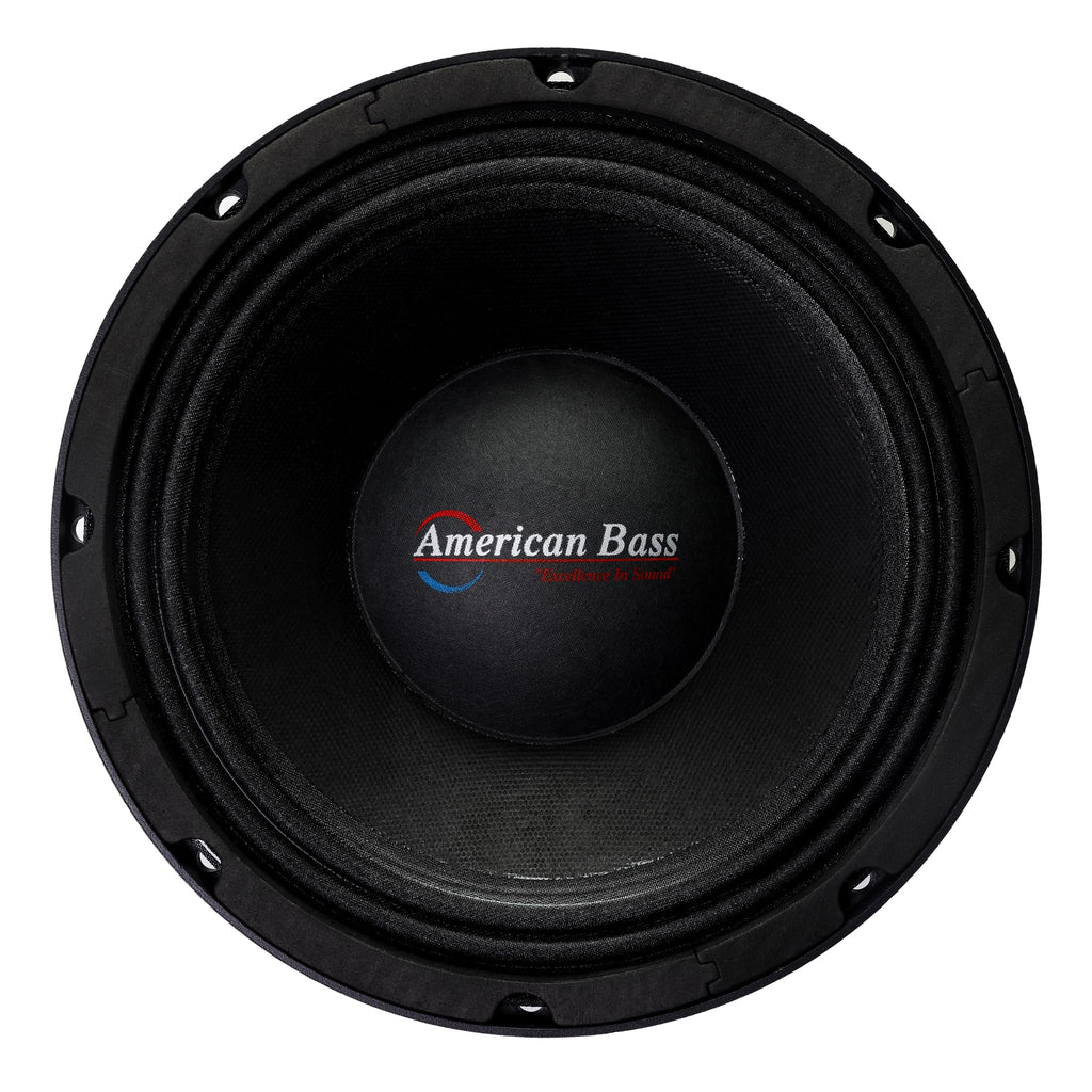 AVD. American Bass Godfather 10 Midrange Car Speaker, 800 Watt Maximum Power, Mid Bass Car Audio Stereo Woofer Loudspeaker, 10 inch 4 Ohm Voice Coil