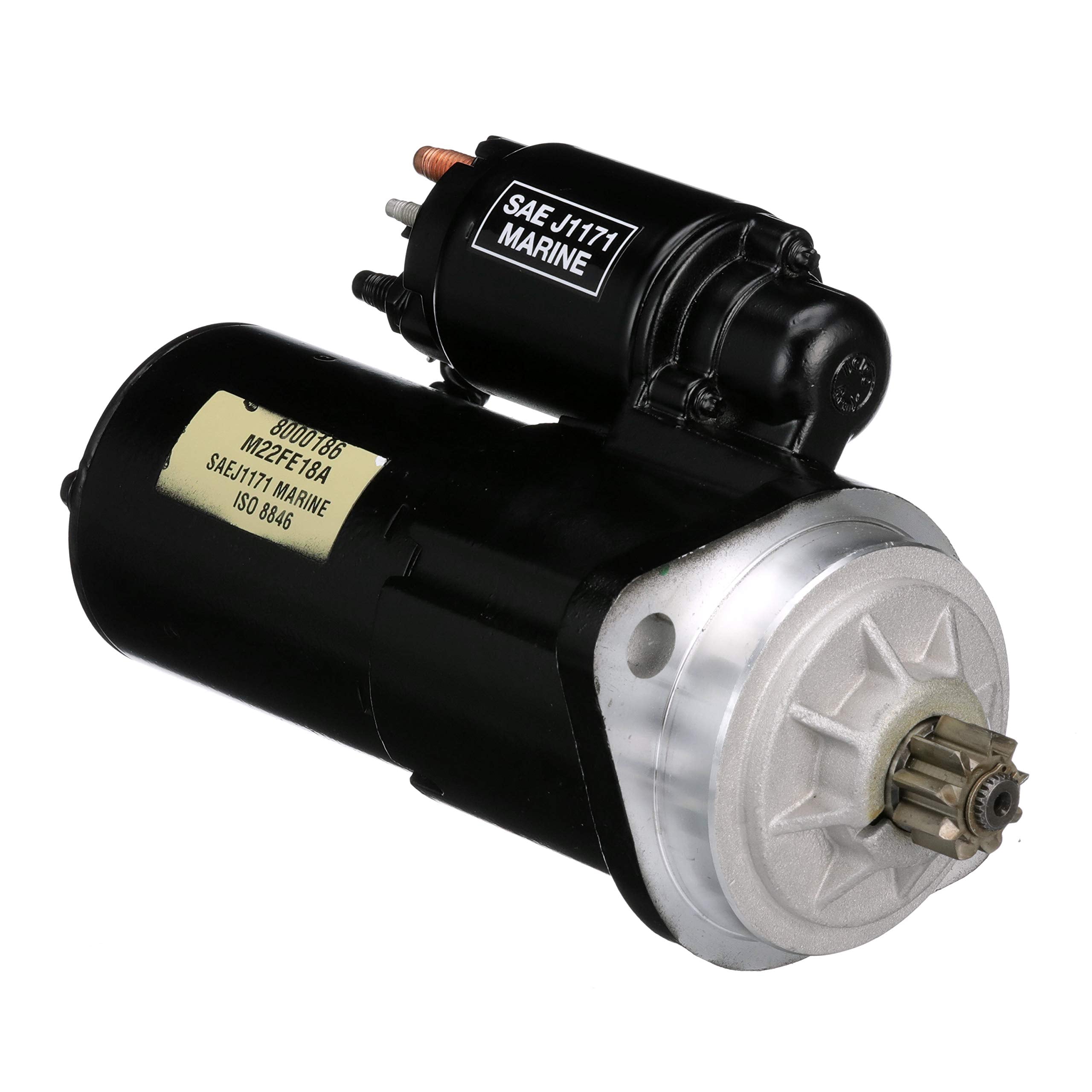 Quicksilver 808011A05 Starter Motor Assembly, Delco - Rear Entry Starter Motor Installations on Left-Hand Rotation MerCruiser Inboard Engines