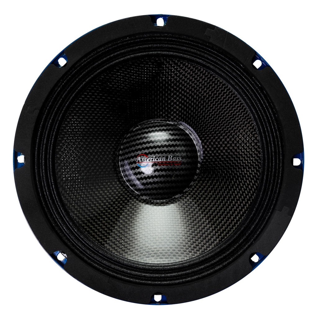 American Bass GF8CC Godfather 8 Midrange 400 Watts 4 Ohm Carbon