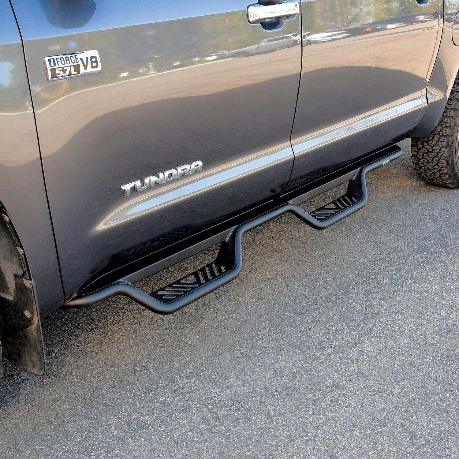 Westin 20-13255 Outlaw Drop Nerf Bars Textured Black Pair