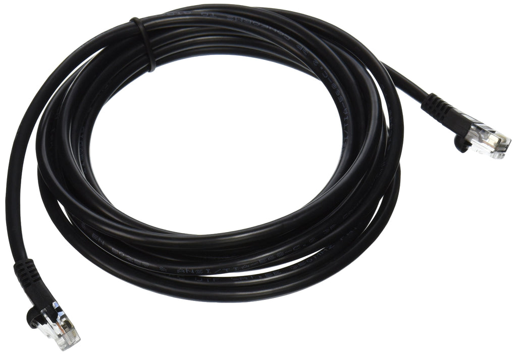 CableWholesale 350MHz 10-Feet CAT5E, UTP Cable with Molded Boot, Black (10X6-02210)