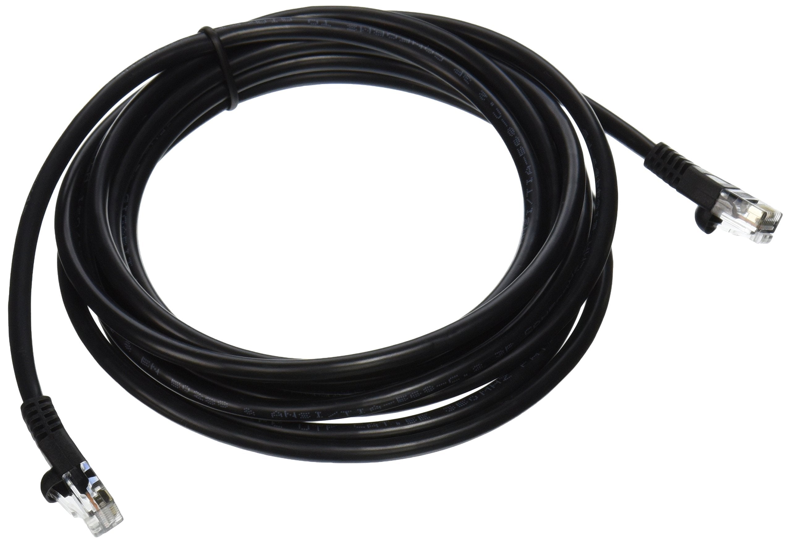 CableWholesale 350MHz 10-Feet CAT5E, UTP Cable with Molded Boot, Black (10X6-02210)
