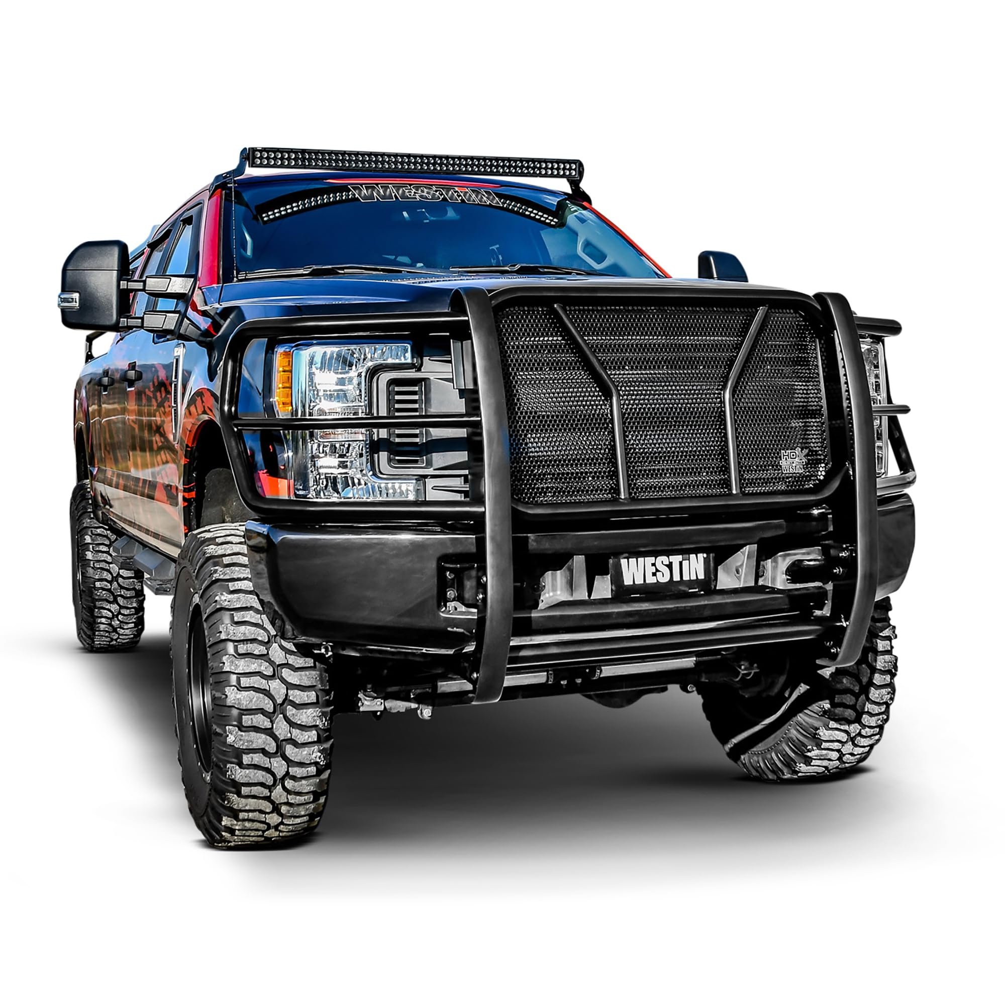 Westin 57-3905 HDX 1-Piece Grille Guard fits 2017-2022 F250 F350