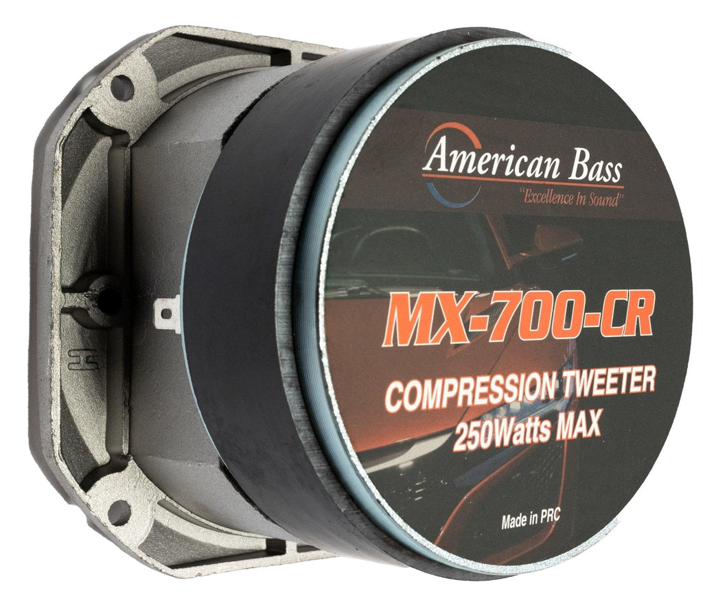 American Bass MX 700CR Compression Super Tweeter, 250