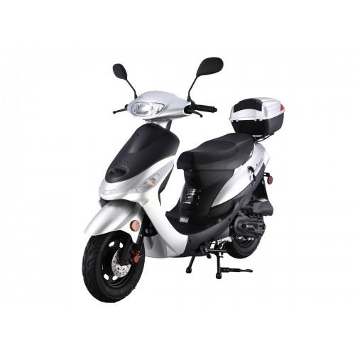 Tao Motor Pony 50 (ATM50A1) Scooter - Silver