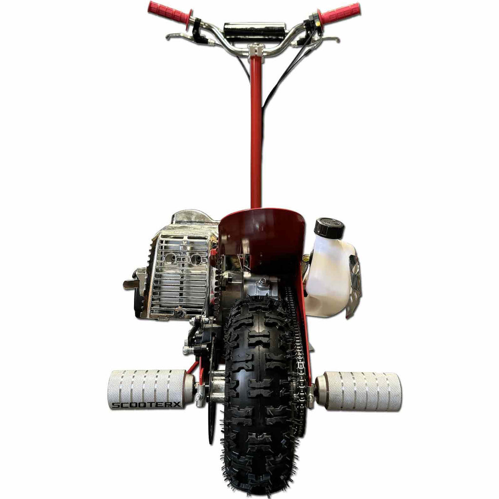 ScooterX Dirt Dog 49cc Scooter Red