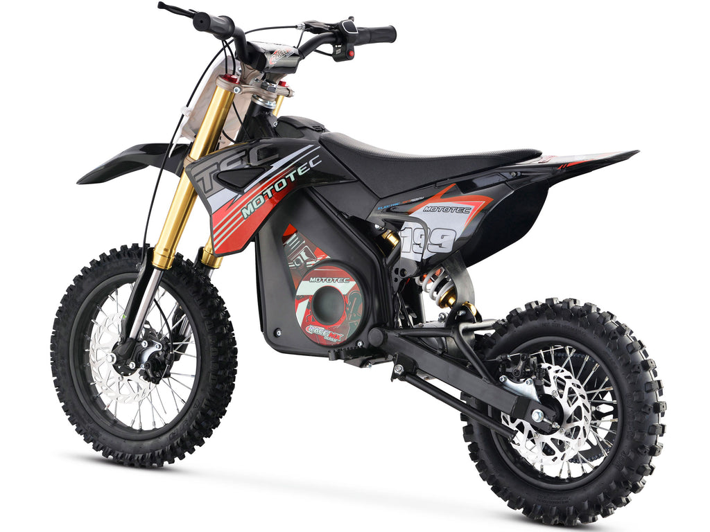 MotoTec 36v Pro Electric Dirt Bike 1200w Lithium Red