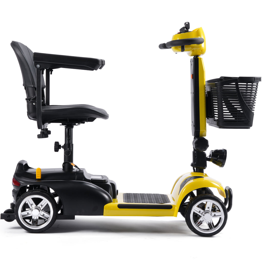 MotoTec Mobility Scooter 24v 250w PLUS Yellow