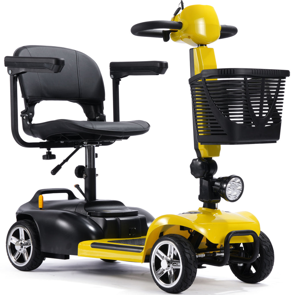 MotoTec Mobility Scooter 24v 250w PLUS Yellow