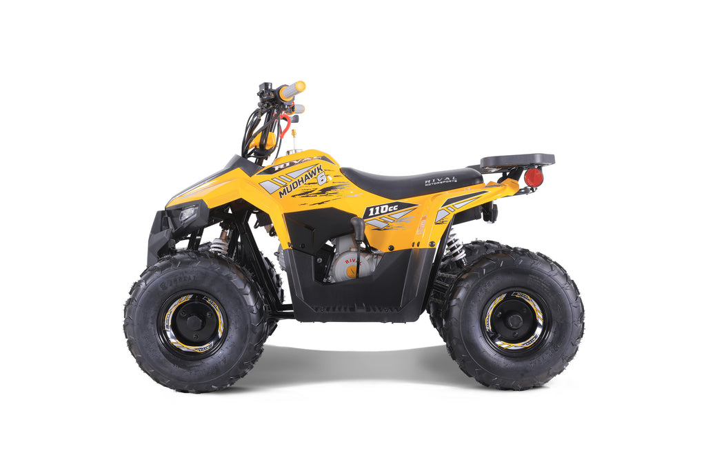 Tao Motor Mudhawk 6 ATV - Yellow