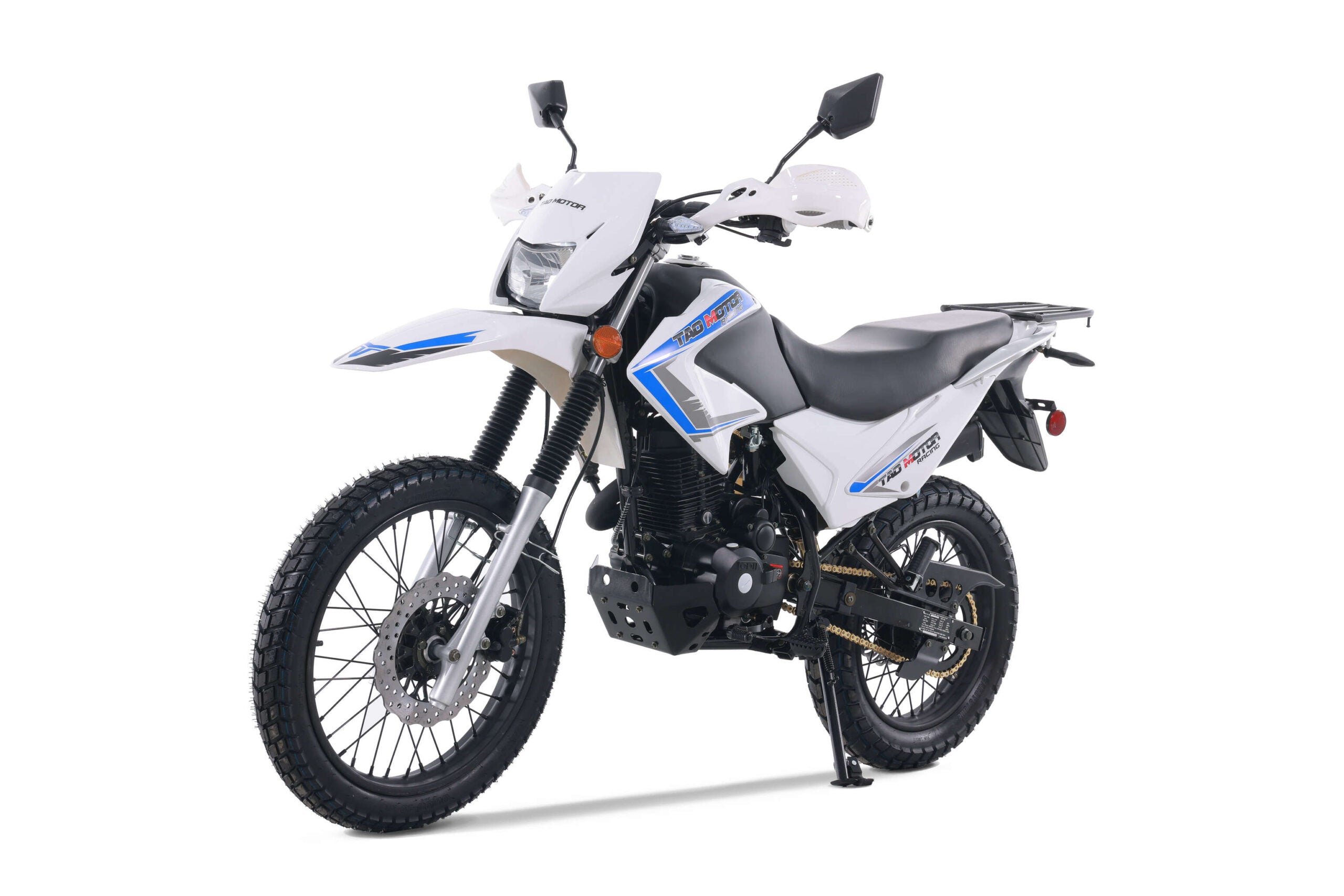 Tao Motor TBR7D Motorcycle - White