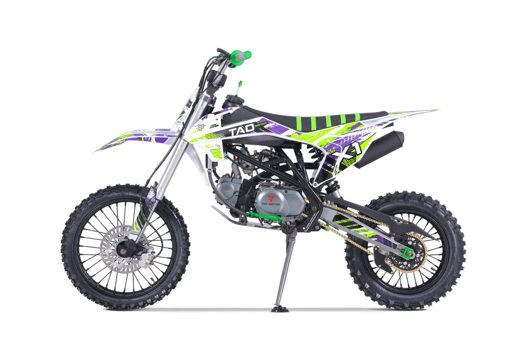 Tao Motor DBX1 Dirt Bike - White/Purple/Green
