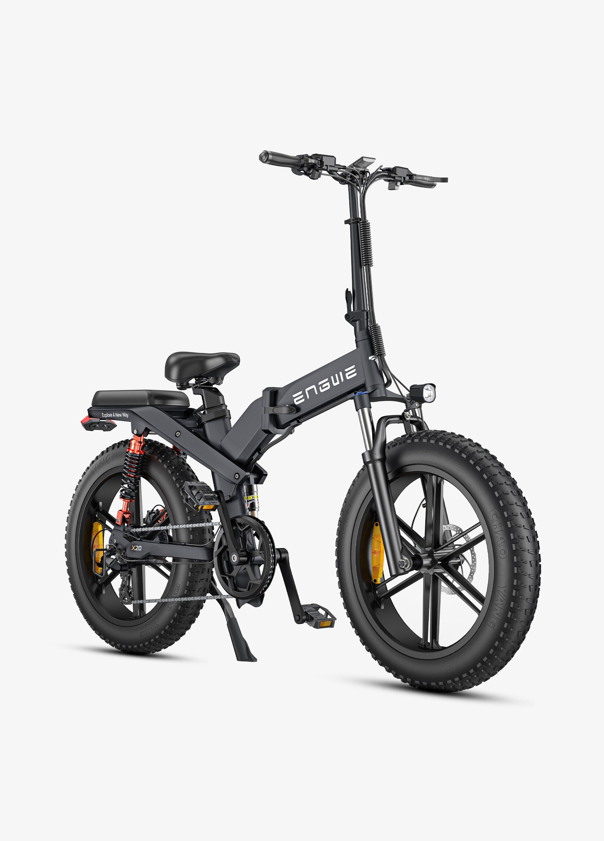 ENGWE X20 electric bike single battery
